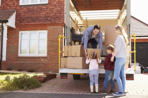 Commercial moving team planning a business relocation in Dulwich