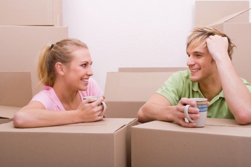 Residential packing and boxes in Dulwich home relocation