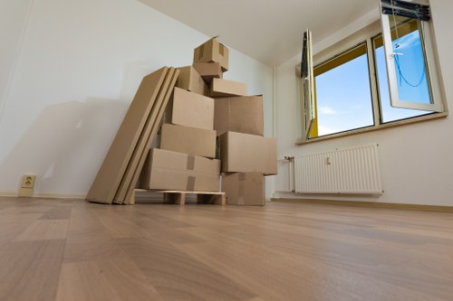 Unpacking and room setup support for a Dulwich relocation
