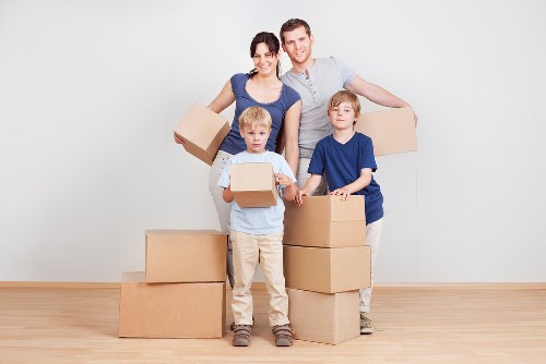 Recycling and reuse materials prepared after a home move