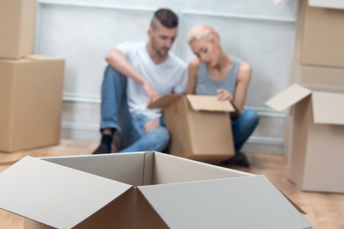 Storage and packing options for removal services in Dulwich